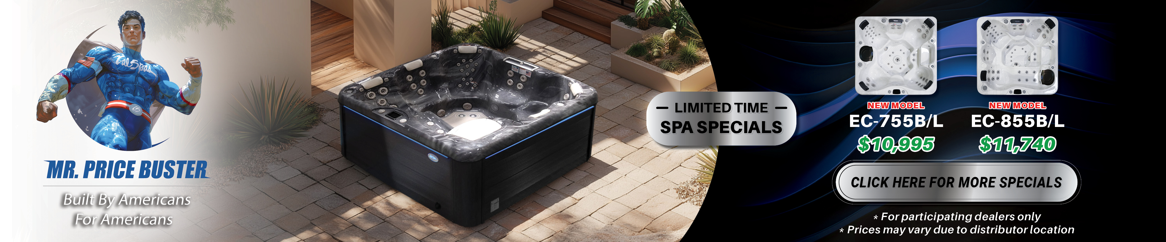 Calspas hot tub being used in a family setting - Scottsdale