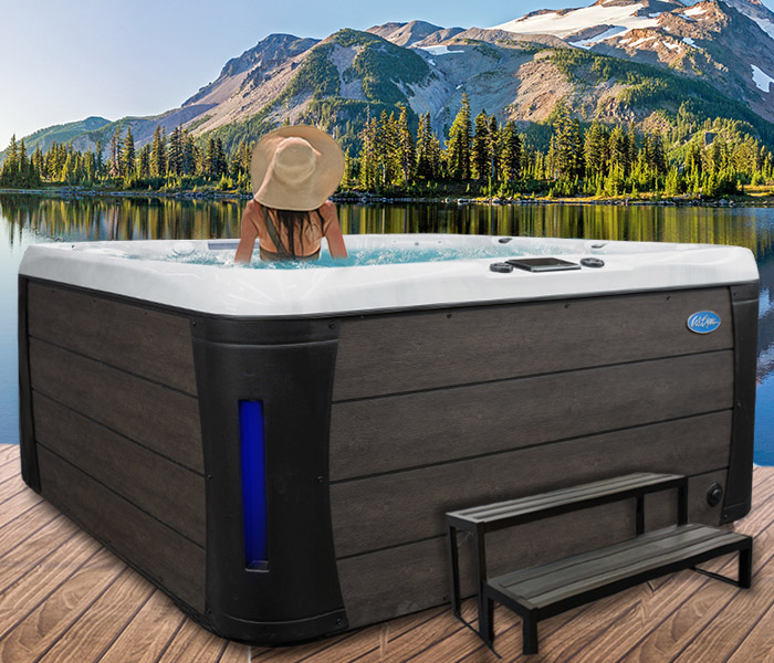 Calspas hot tub being used in a family setting - hot tubs spas for sale Scottsdale